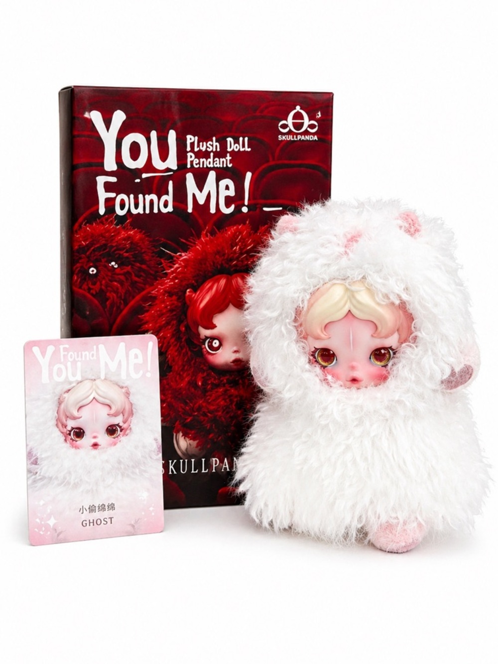 POP MART SKULLPANDA You Found Me Ghostie